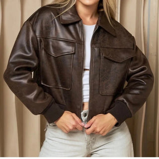Fall Leather Jacket