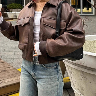 Fall Leather Jacket