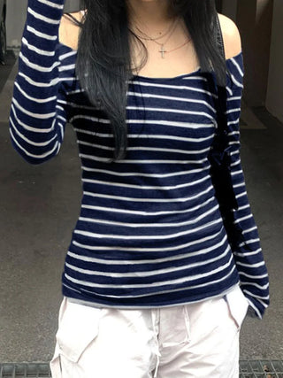Striped Sleeve Tee
